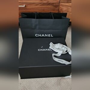 Chanel Box And Gift Bag